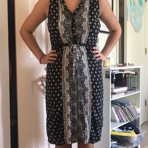 Super Cute Black Knee length dress